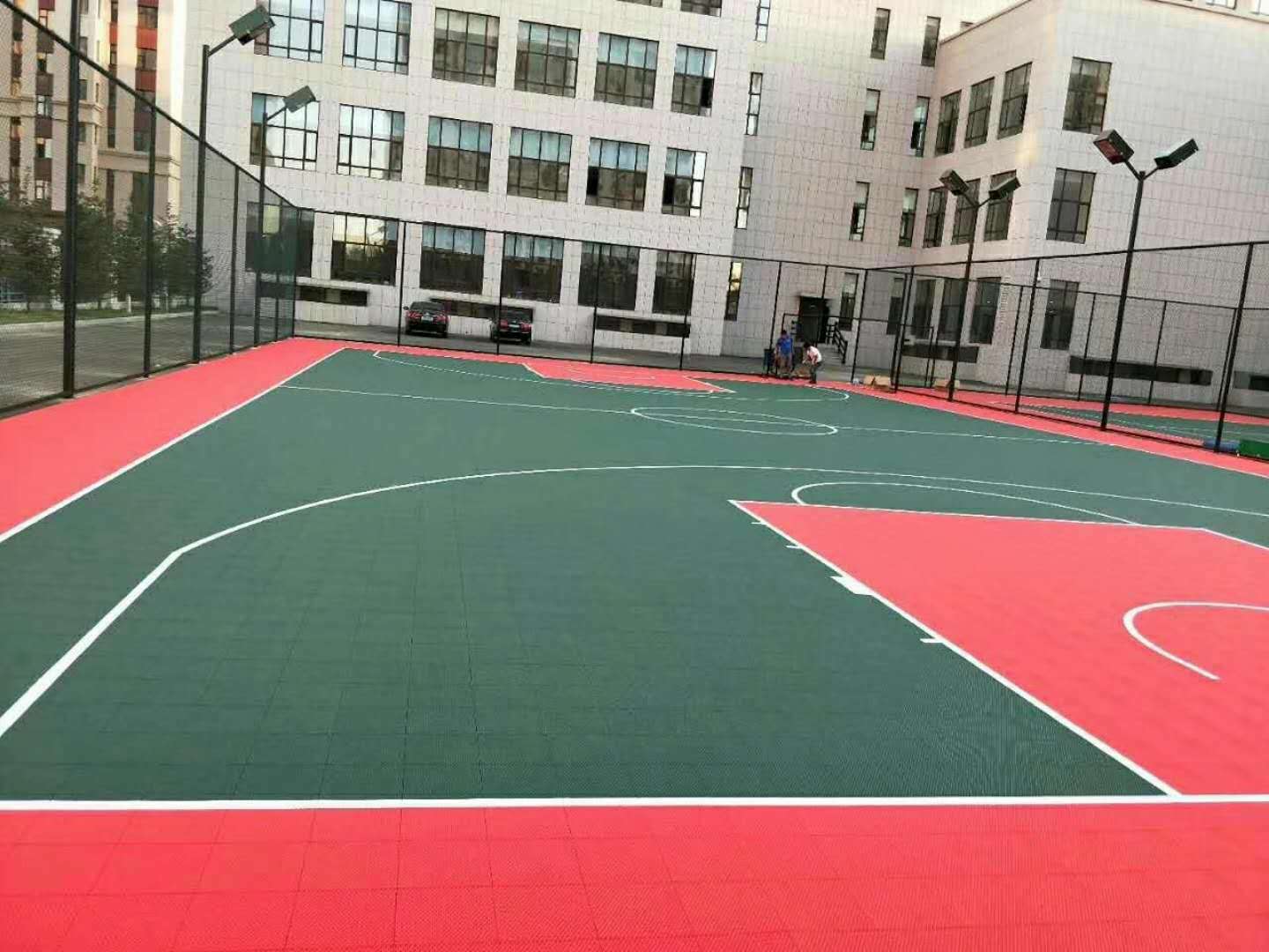 长春宽城区法院篮球场
